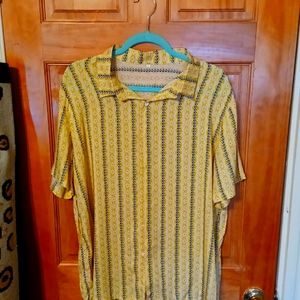 Mens casual button down shirt